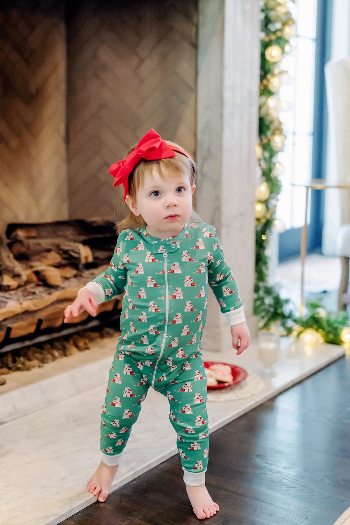Parker Zipper Pajama - Santa's Helper outfit perfect for everyday wear