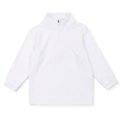 Sam Quarter Zip Pullover by LH Sport - White