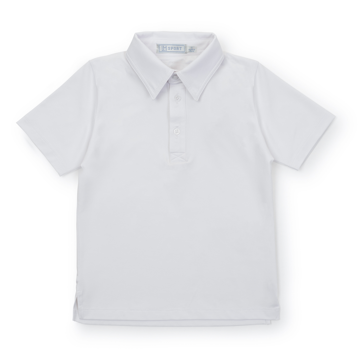 Will Boys' Performance Polo by LH Sport White