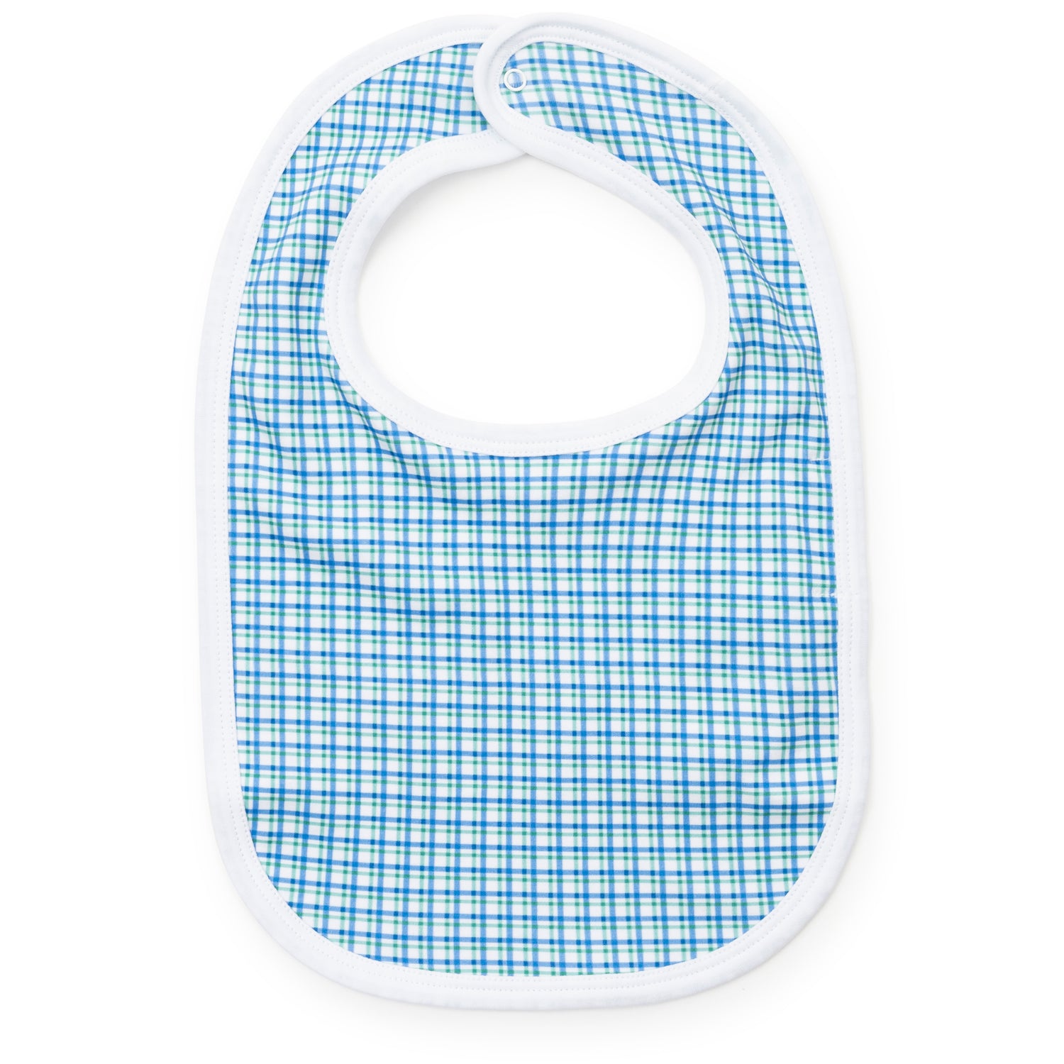 Plain Edge Bib Hampton Plaid