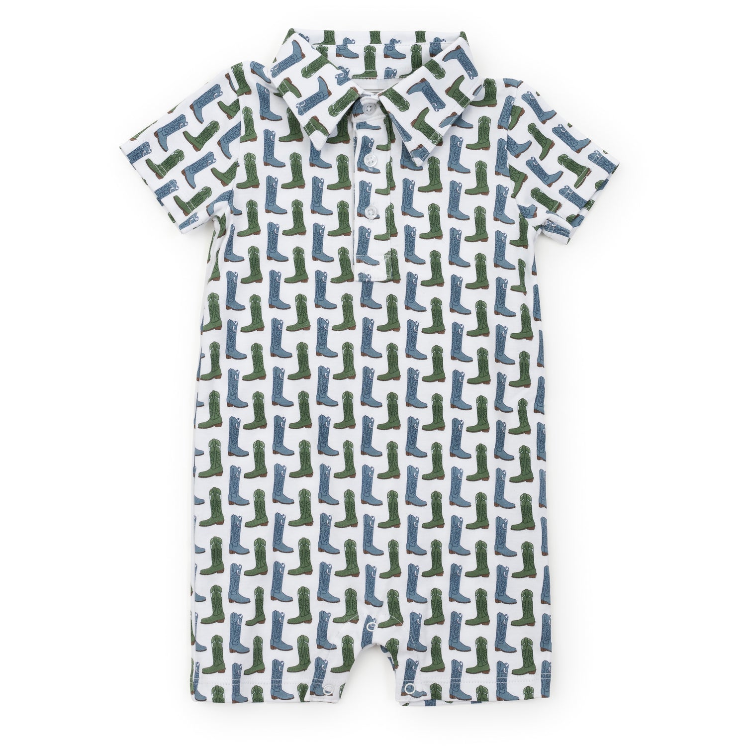Tripp Boys' Polo Shortall Cowboy Boots