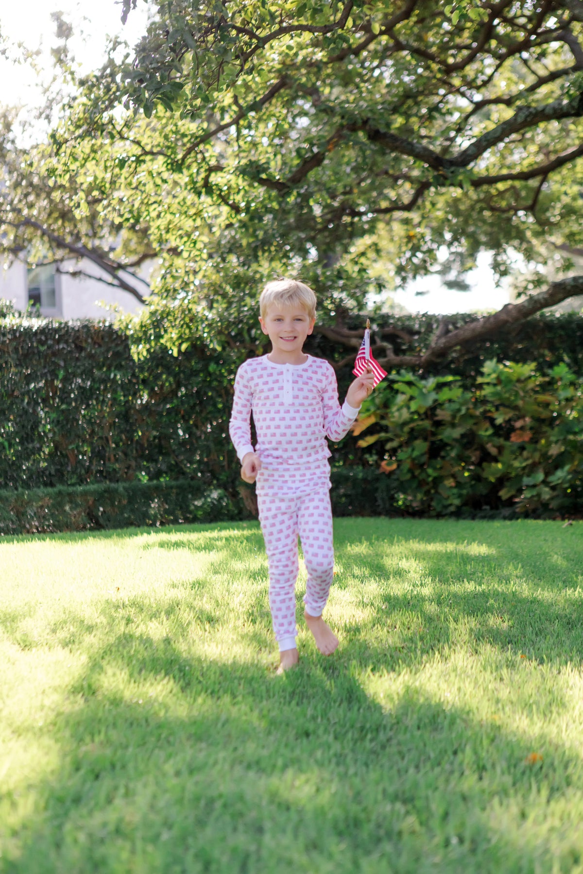 Jack Boys' Pajama Pant Set - American Flag outfit perfect for everyday wear