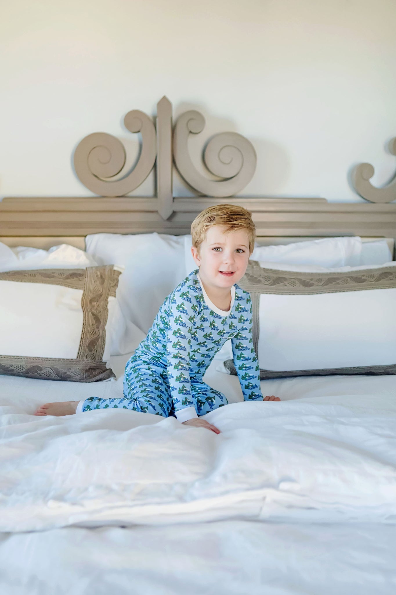 Buy Bradford Boys' Pajama Pant Set - North Pole Express kids clothing online