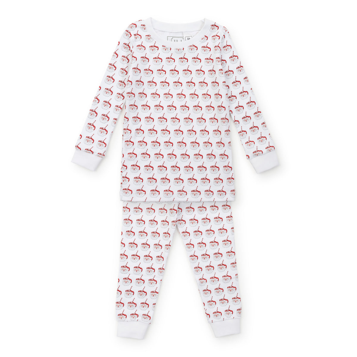 Everyday Grayson Boys' Pajama Pant Set Hot Cocoa Santa Kidswear