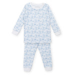 Everyday Grayson Boys' Pajama Pant Set School Days Blue Kidswear