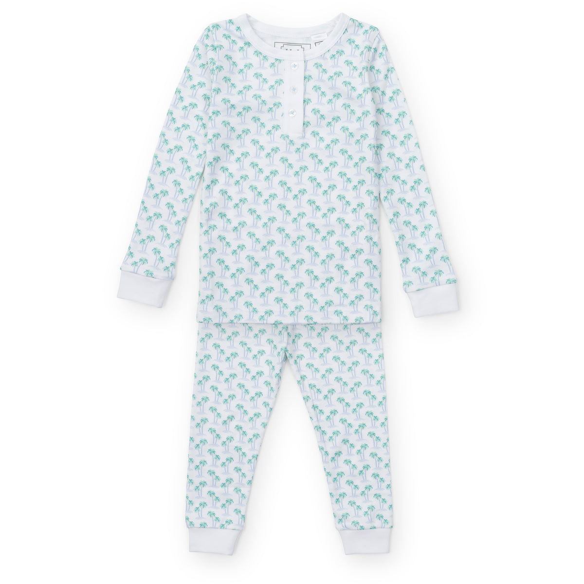 Everyday Jack Boys' Pajama Pant Set - Palm Tree Isle Blue Kidswear
