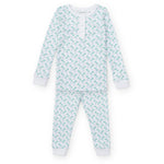 Everyday Jack Boys' Pajama Pant Set - Palm Tree Isle Blue Kidswear