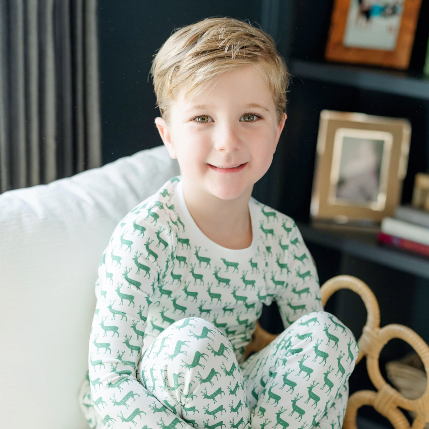 Buy Grayson Boys' Pajama Pant Set Woodland Deer kids clothing online