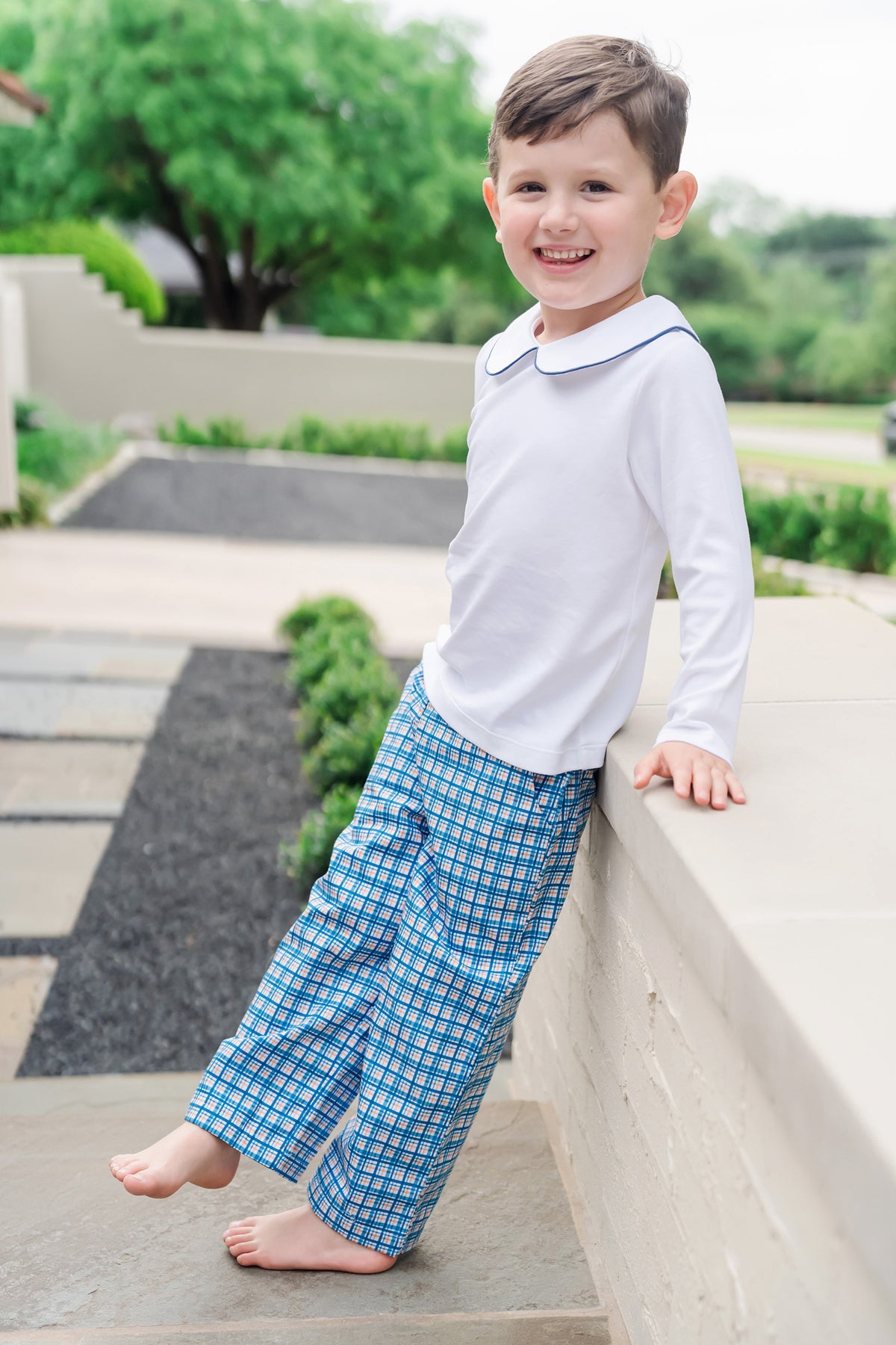 Ford Boys' Pant Set Autumn Plaid outfit perfect for everyday wear