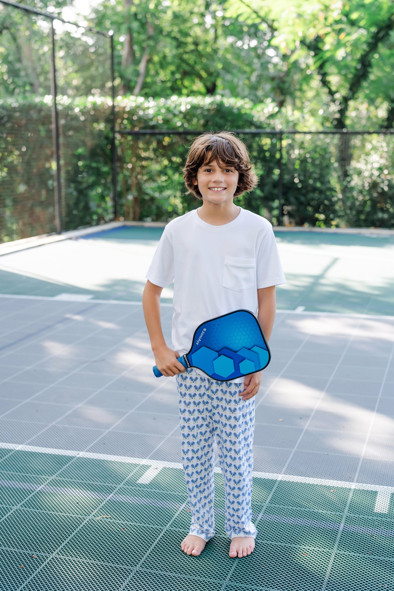 Buy Beckett Boys' Hangout Pant - Pickleball Blue kids clothing online