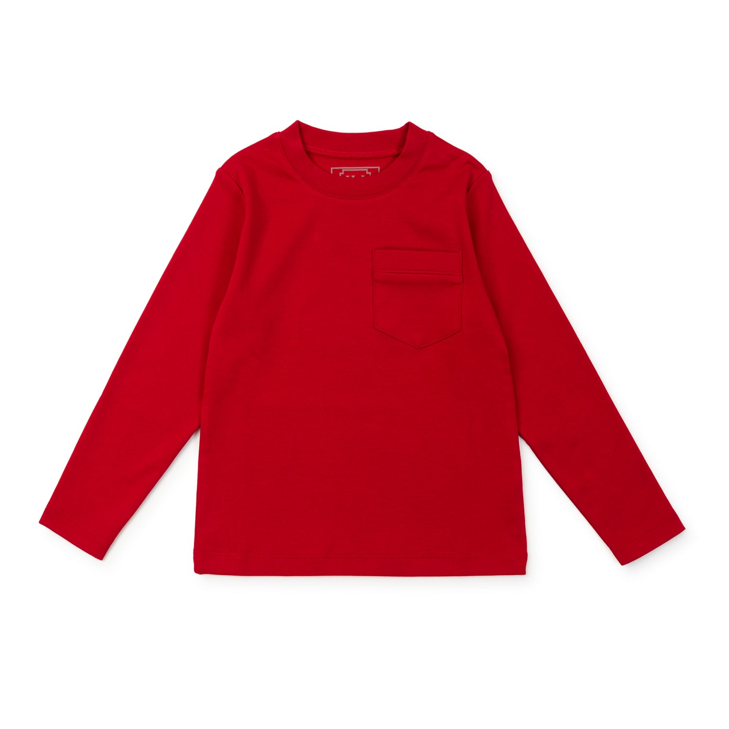 Blake Boys' Longsleeve Pocket Tshirt Red