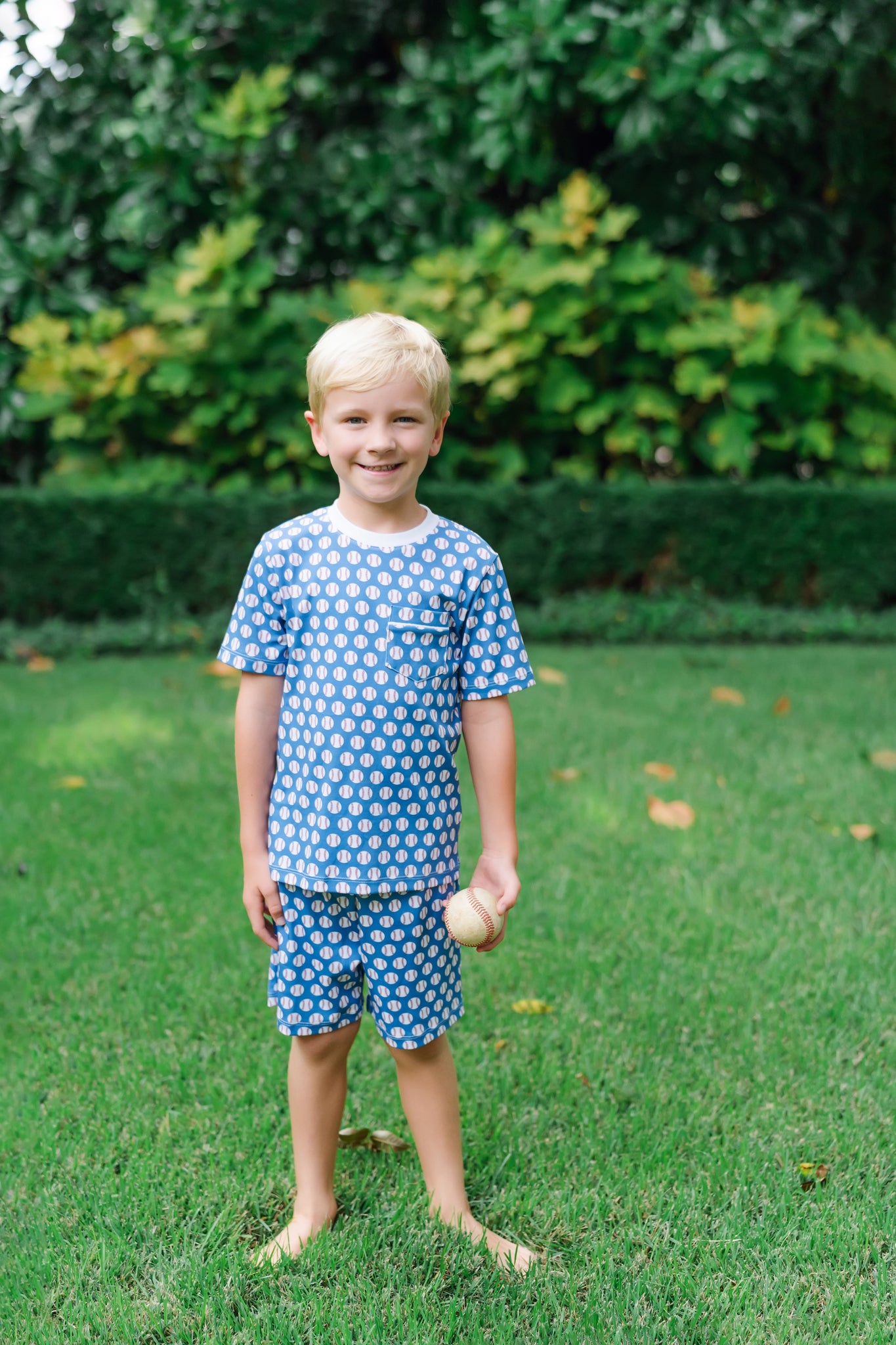 Buy Charles Boys' Short Set - Baseball Grand Slam kids clothing online