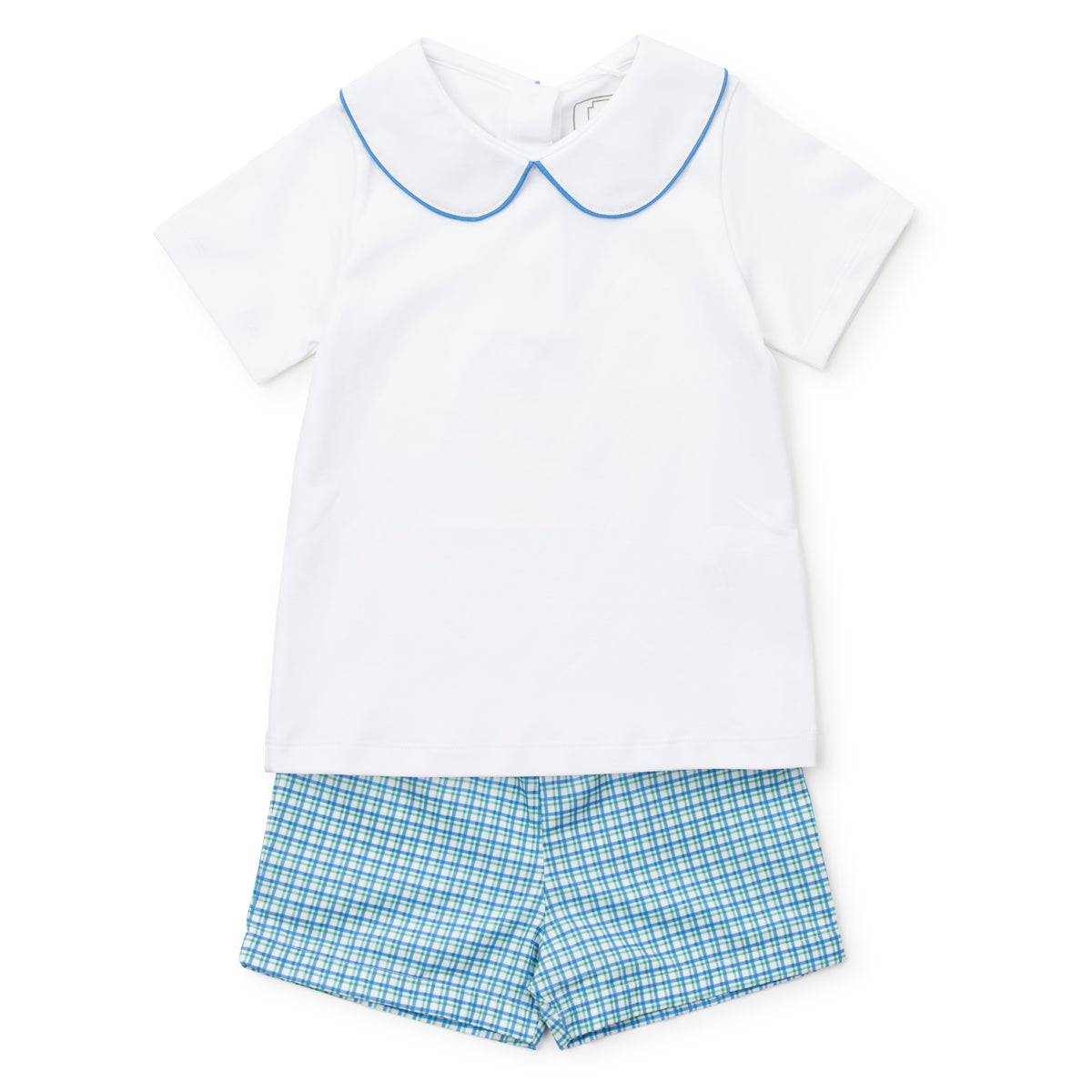Everyday Field Boys' Woven Short Set Hampton Plaid Kidswear