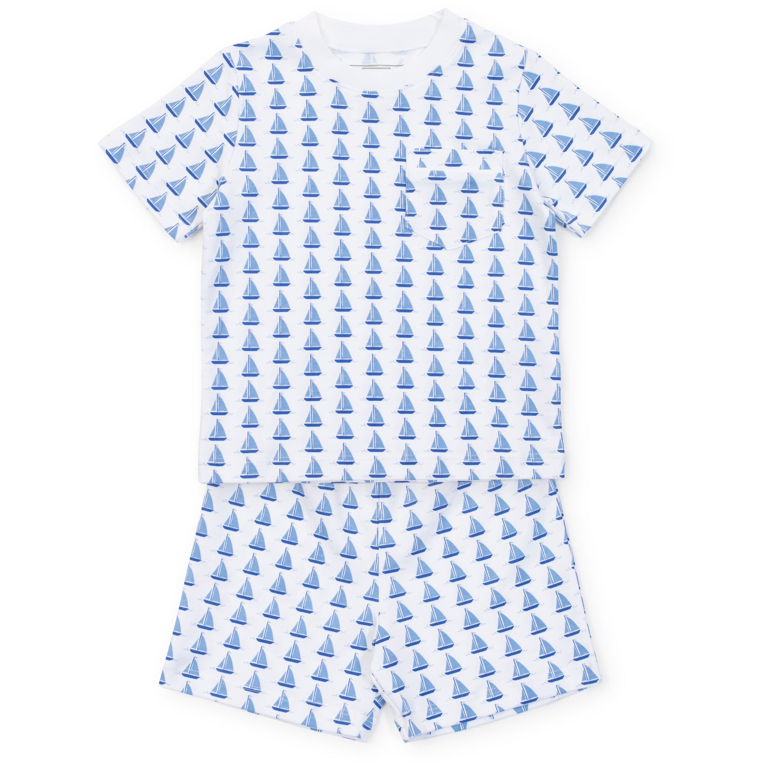 Charles Boys' Short Set - Sailing Away