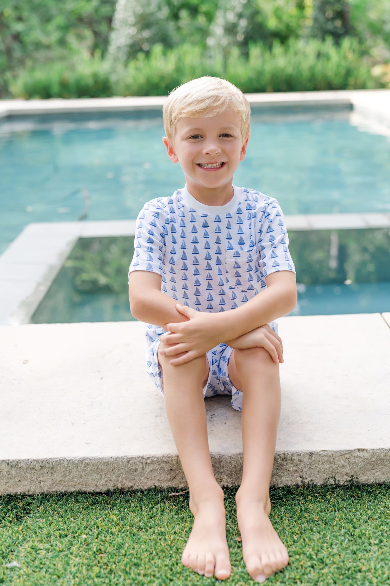 Buy Charles Boys' Short Set - Sailing Away kids clothing online