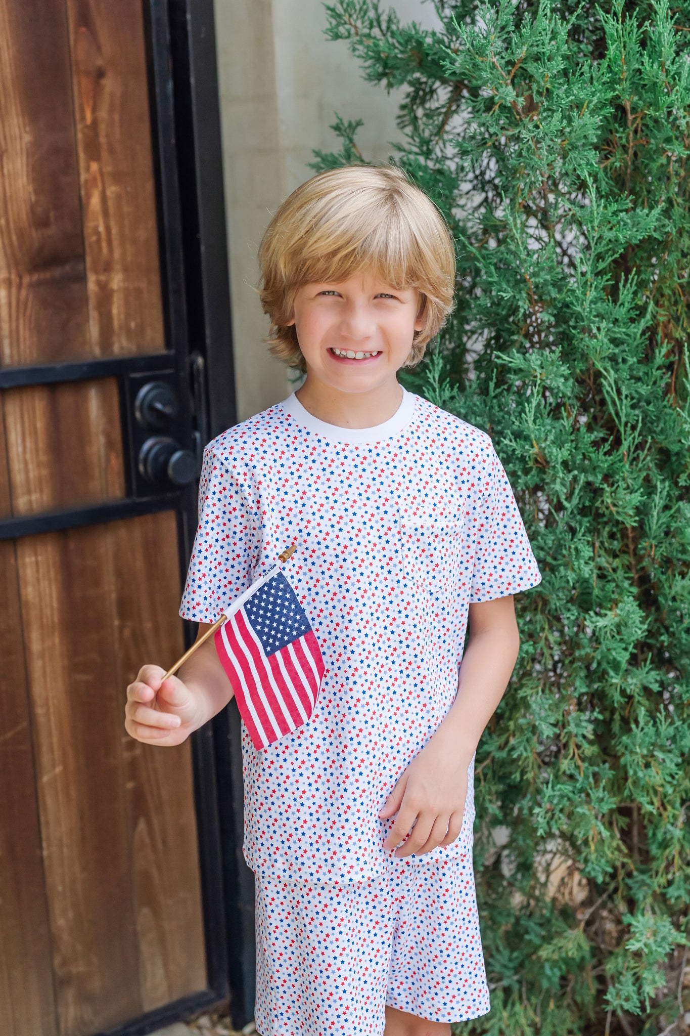 Buy Charles Boys' Short Set - Star Spangled kids clothing online