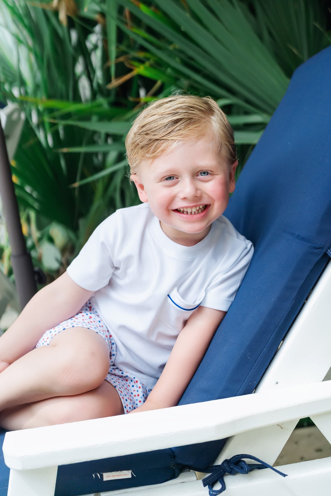 Buy Walker Boys' Short Set - Star Spangled kids clothing online