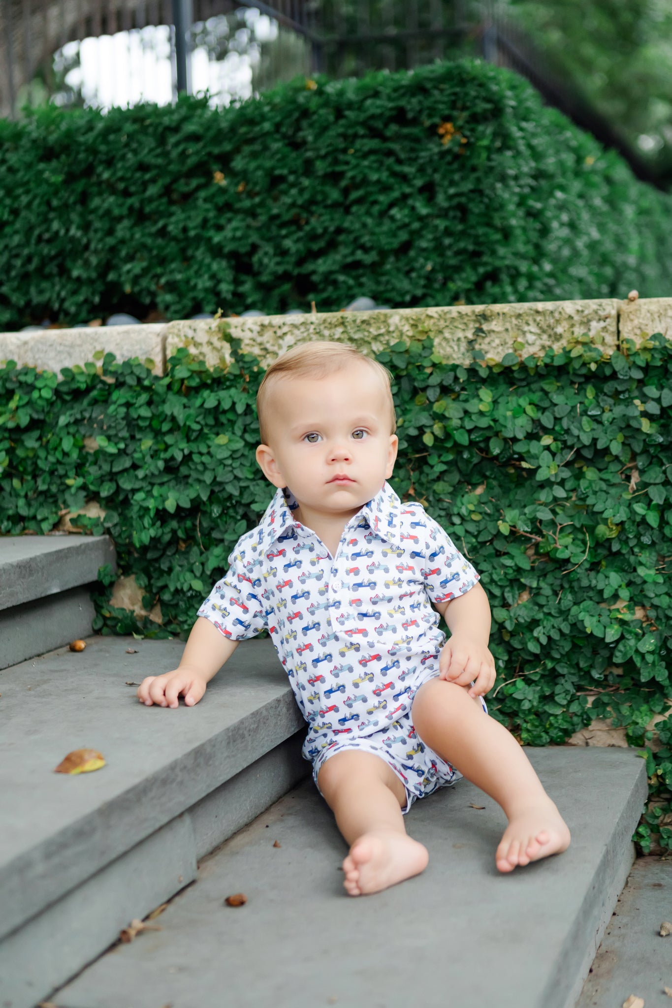 Buy Tripp Boys' Polo Shortall Cruisin Jeeps kids clothing online