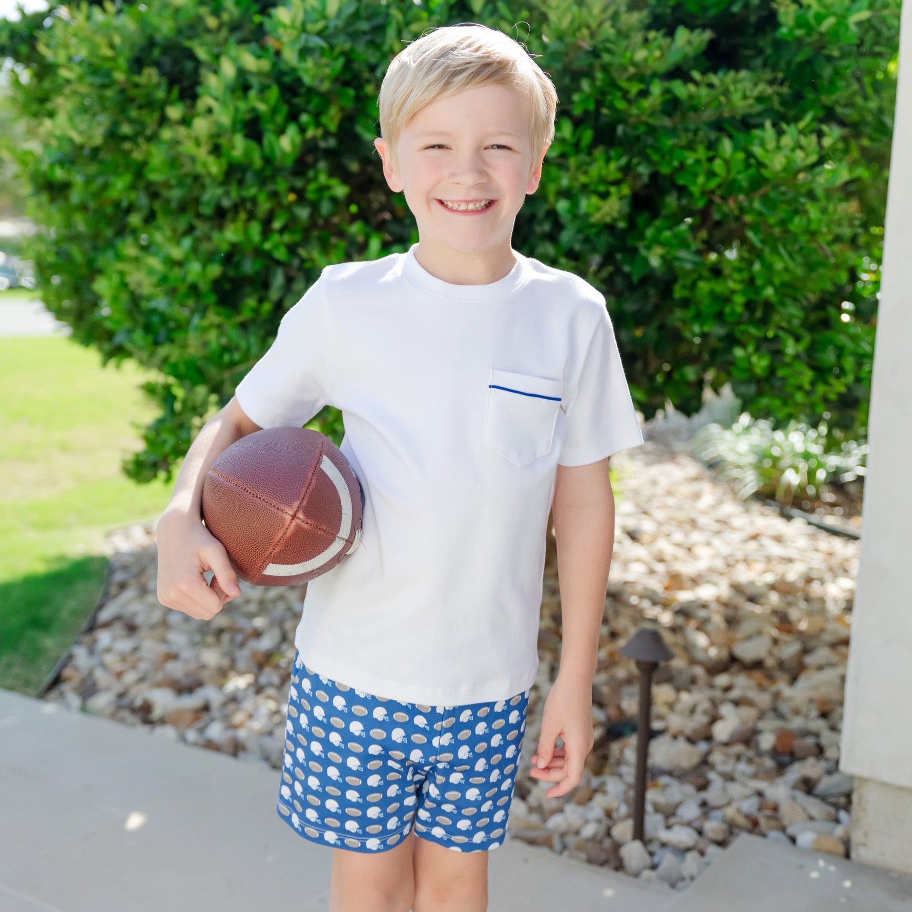 Walker Boys' Short Set - First Down Football dress for girls premium quality
