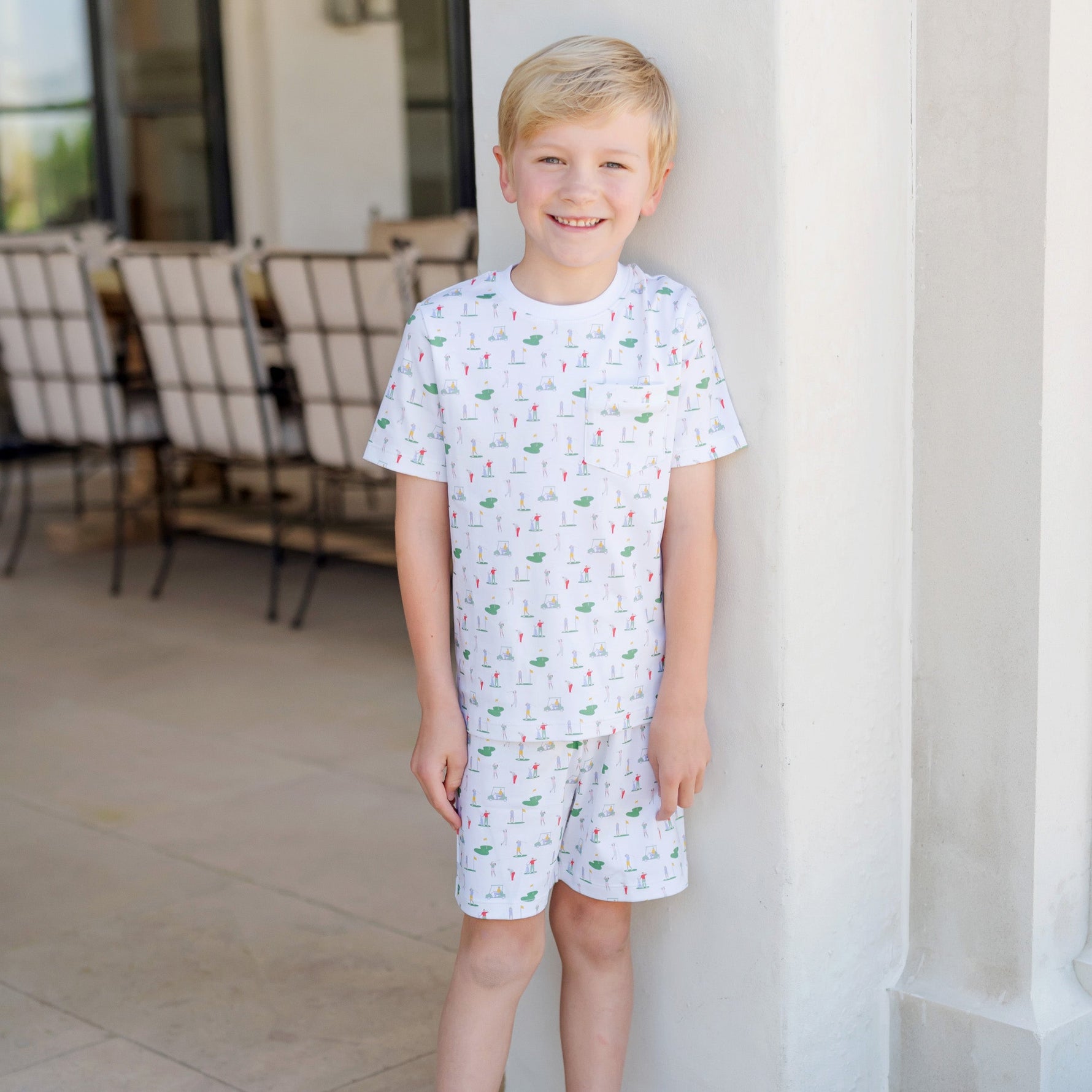 Buy Charles Boys' Short Set - Golf Life kids clothing online