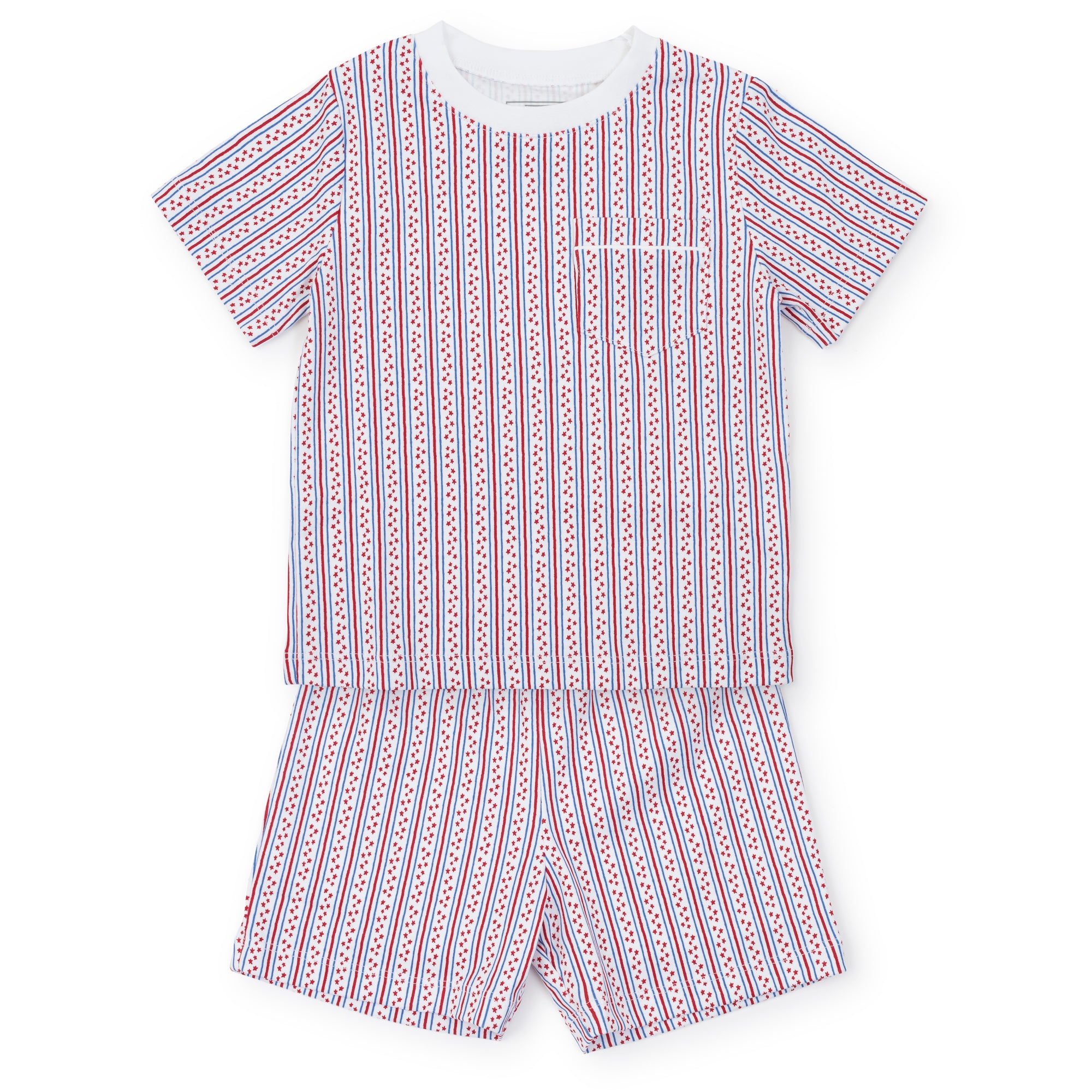 Charles Boys' Short Set - Stars and Stripes