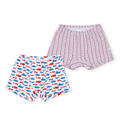 James Boys' Pima Cotton Underwear Set - Stars and Stripes/Freedom Fighters