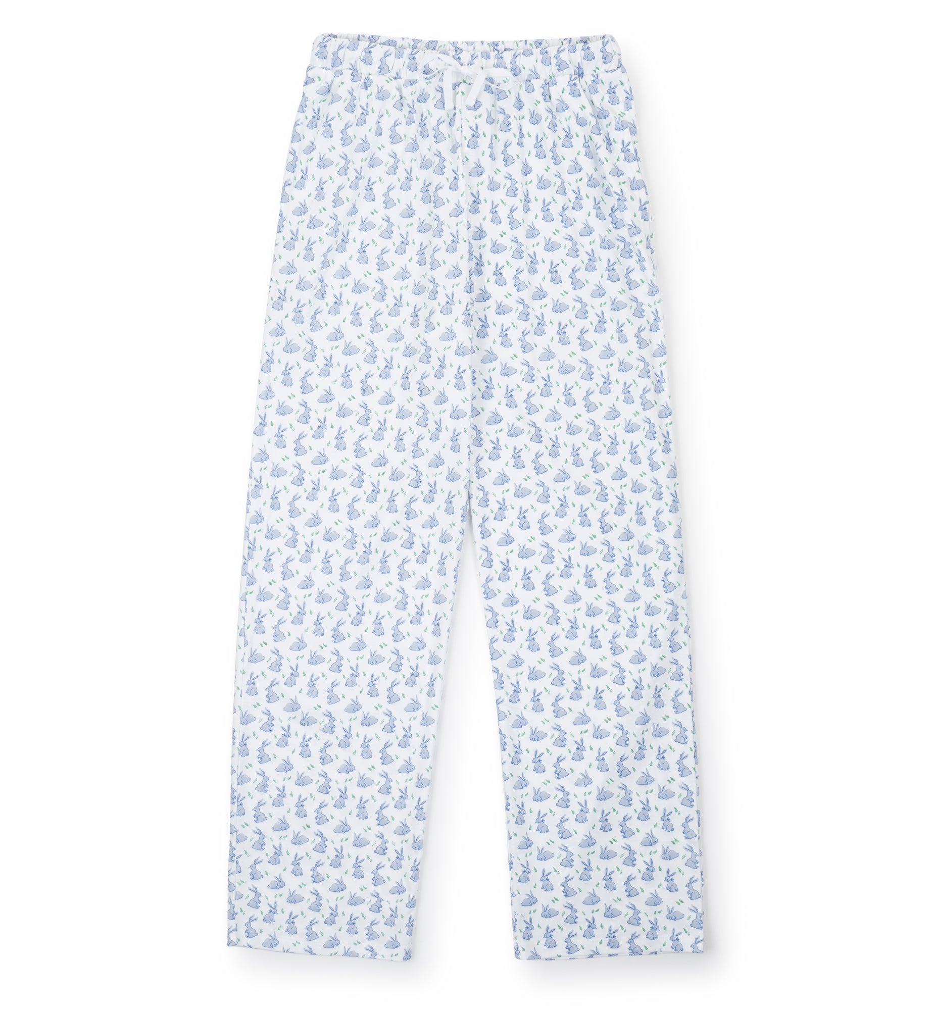 Brent Men's Pima Cotton Hangout Pant - Bunny Hop Blue