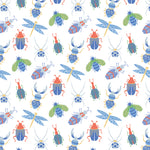 Parker Boys' Zipper Pajama - Busy Bugs stylish kids outfit collection