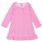 Everyday Carlin Girls' Pima Cotton Dress I Heart You Pink Kidswear