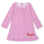 Carlin Girls' Pima Cotton Dress I Heart You Pink outfit perfect for everyday wear