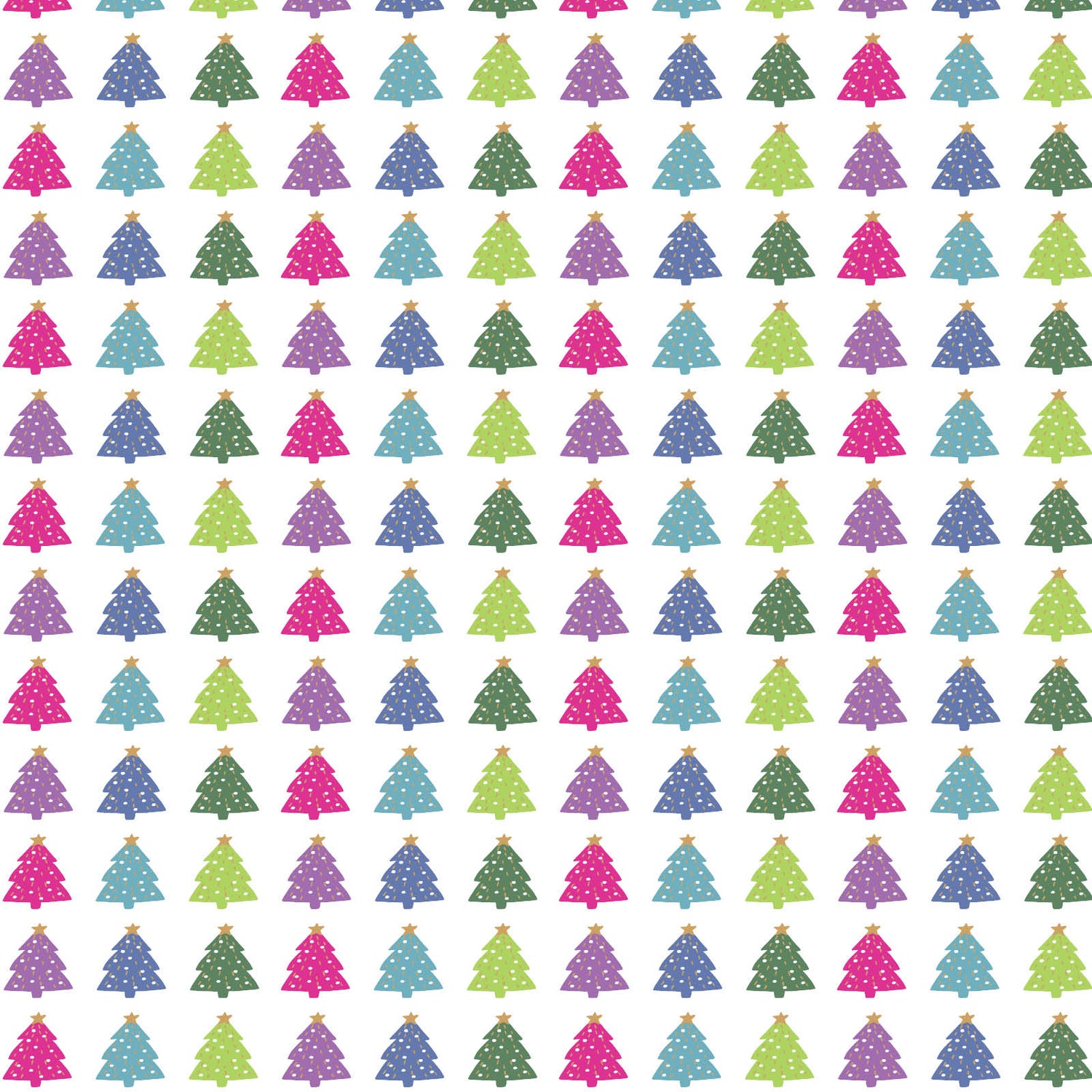 Carlin Girls' Dress Christmas Tree Bright