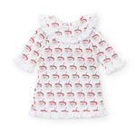 Everyday Madeline Doll Dress - Hot Cocoa Santa Kidswear