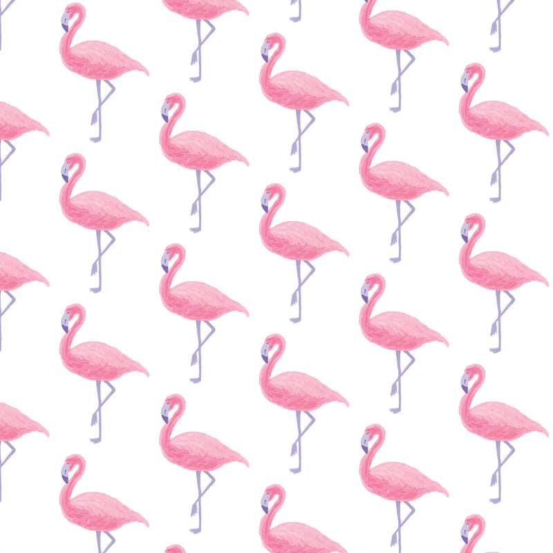 Katie Women's Pima Cotton Nightgown - Fabulous Flamingos