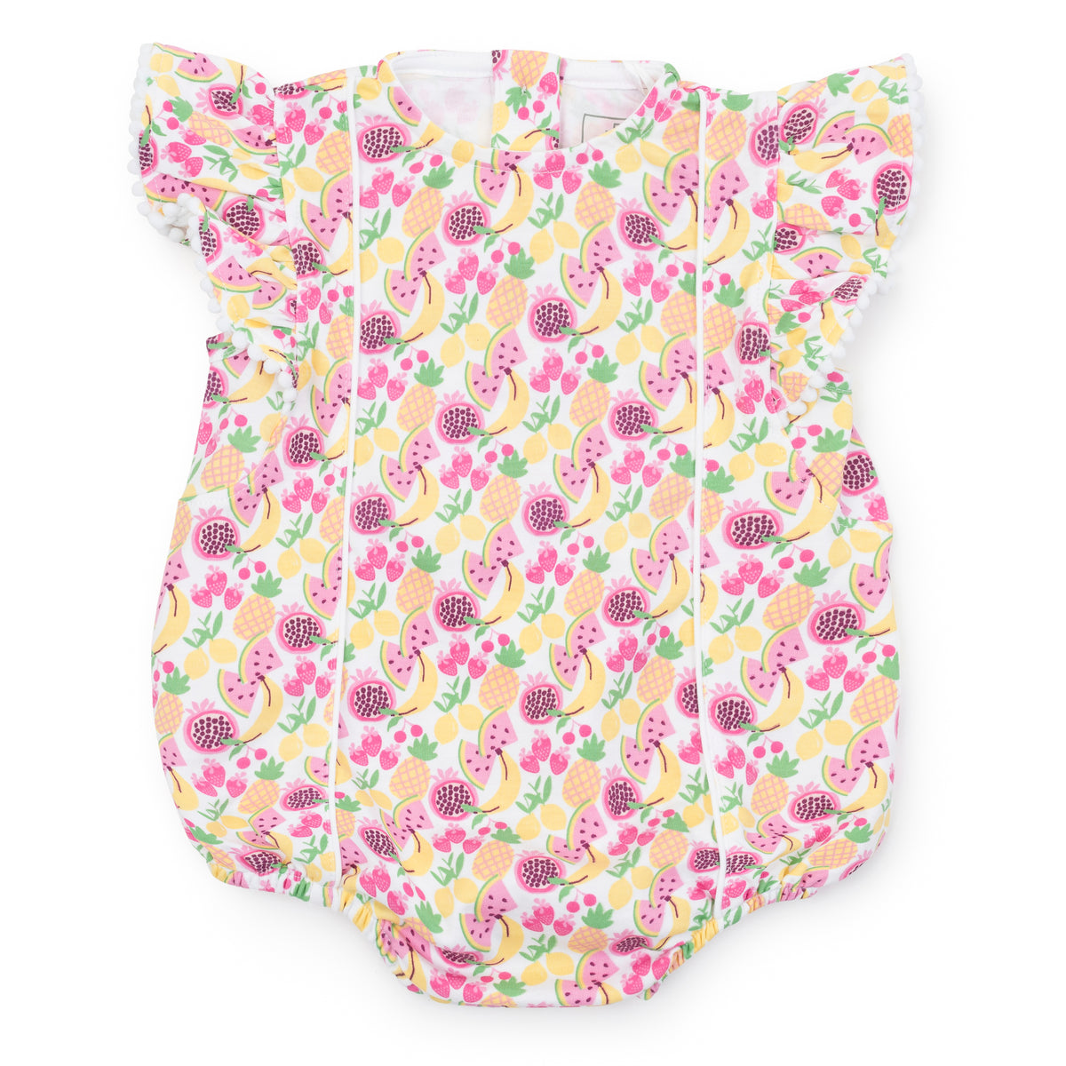 Everyday Marion Girls' Pima Cotton Bubble Tropical Fruit Kidswear
