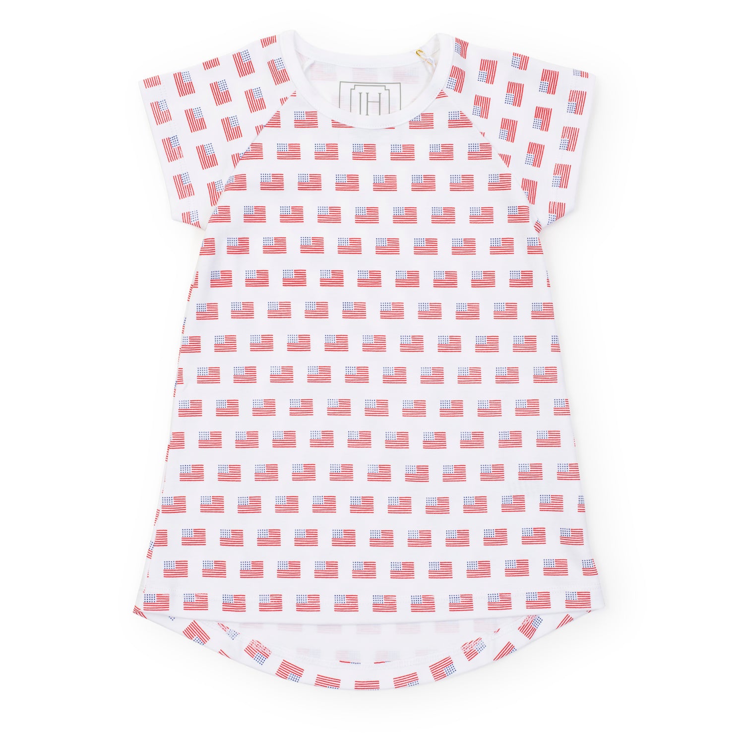 Sadie Girls' Dress American Flag
