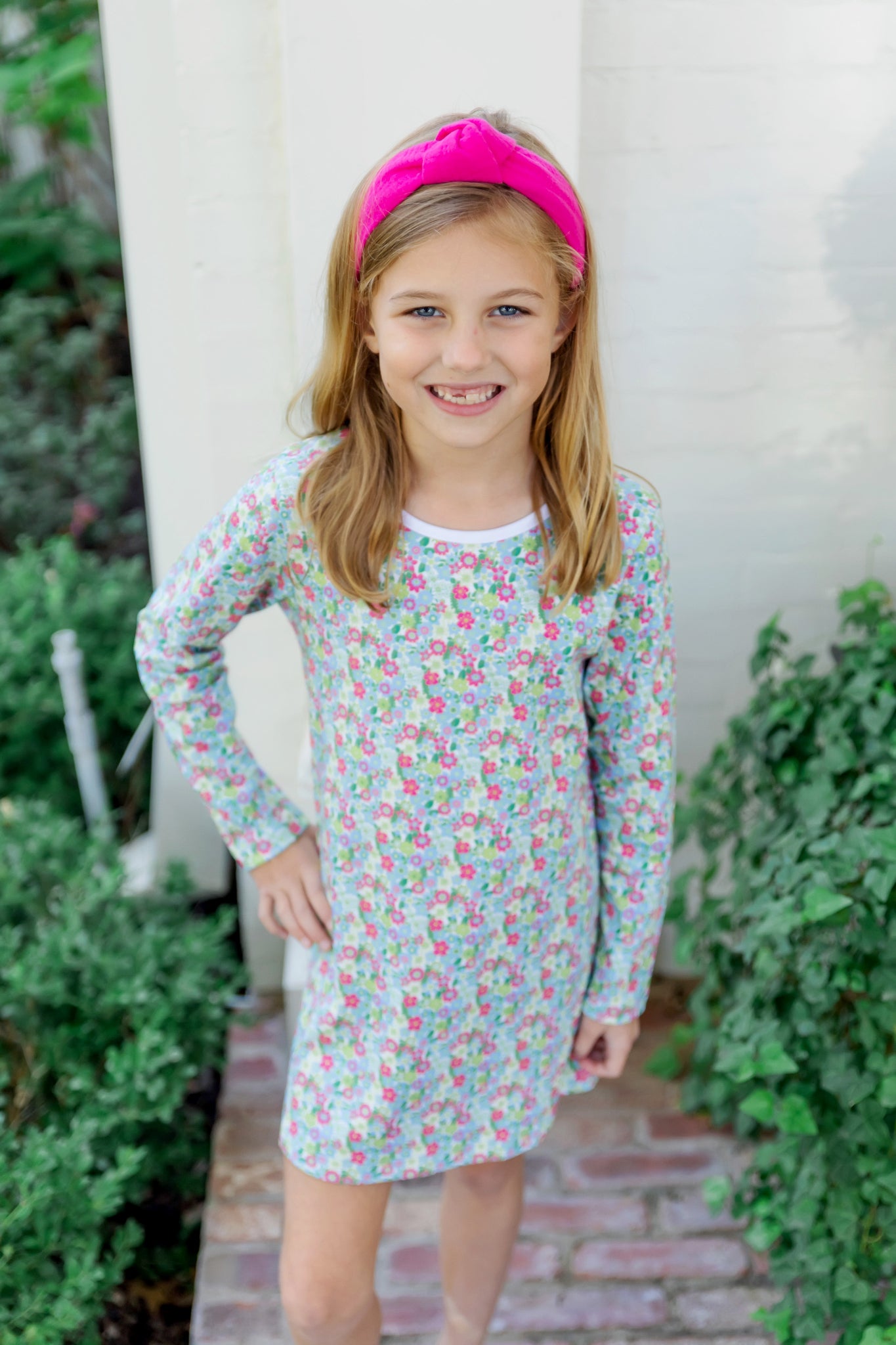 Buy Berkeley Girls' Shirt Dress Arboretum Floral kids clothing online
