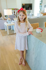 Berkeley Girls' Shirt Dress Hot Cocoa Santa outfit perfect for everyday wear