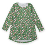 Everyday Berkeley Girls' Shirt Dress Retro Ornaments Kidswear