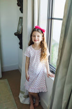 Camden Girls' Pima Cotton Dress Fabulous Flamingos soft cotton kids fashion wear