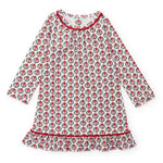 Everyday Carlin Girls' Dress Pink Wreaths Kidswear