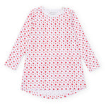 Everyday Berkeley Girls' Shirt Dress Heart to Heart Pink Kidswear