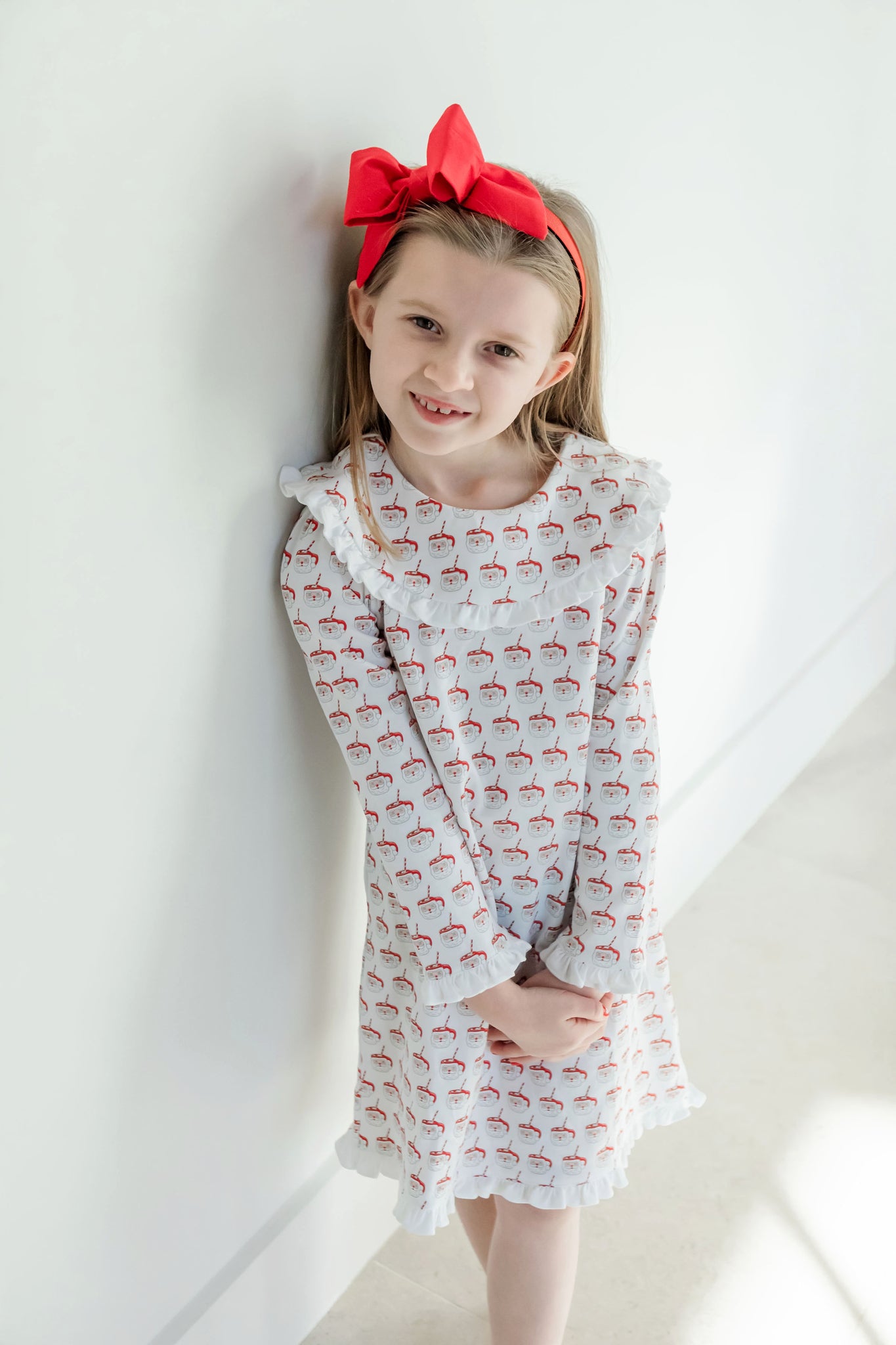 Buy Madeline Girls' Dress Hot Cocoa Santa kids clothing online