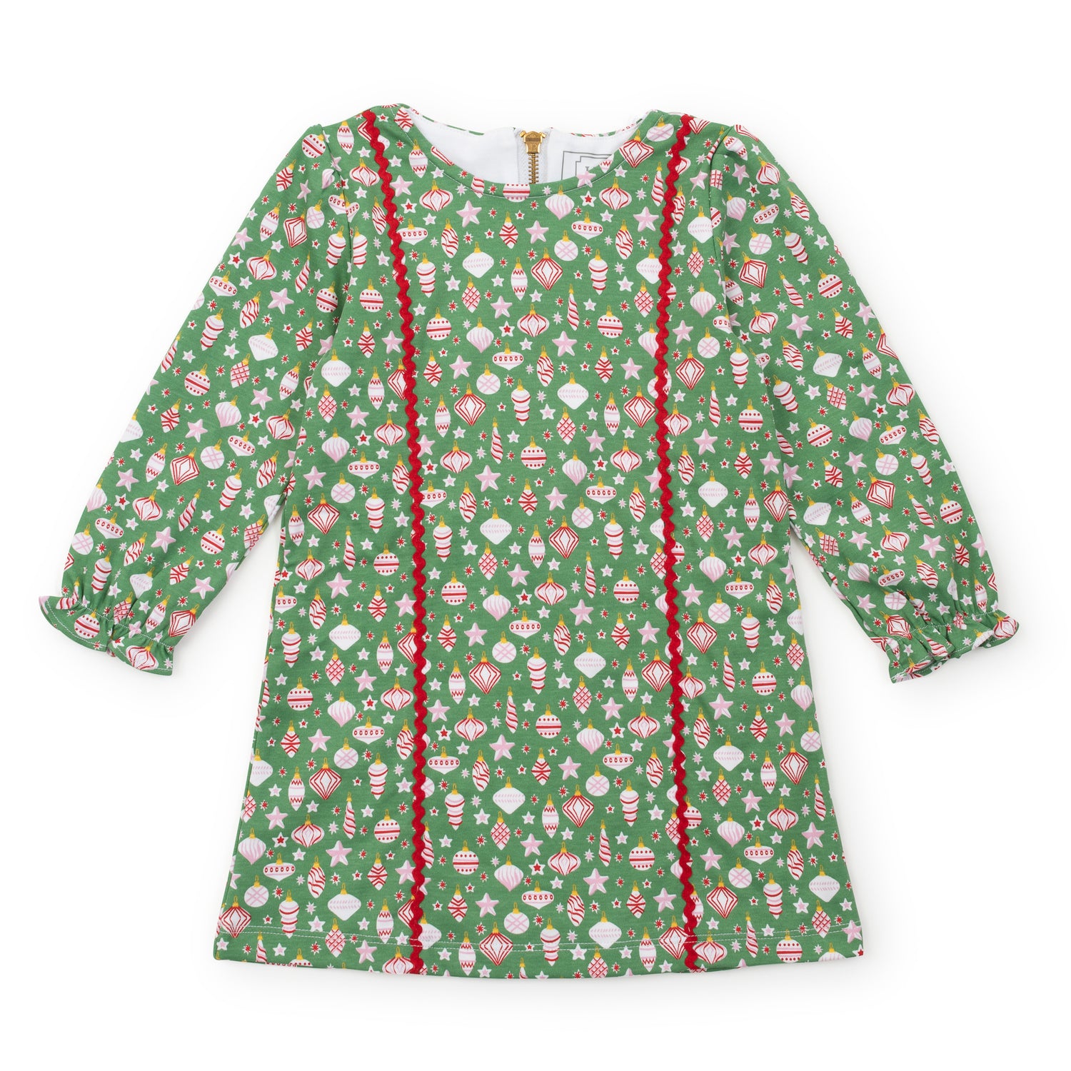 Reese Ric Rac Girls' Dress Retro Ornaments