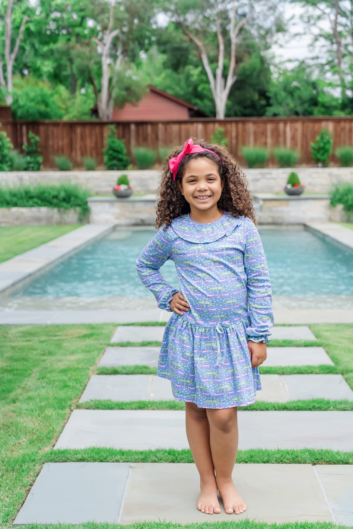 Ellery Girls' Dress Royal Safari outfit perfect for everyday wear