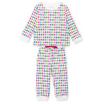 Everyday Edie Girls' Sweatshirt Jogger Set Christmas Tree Bright Kidswear