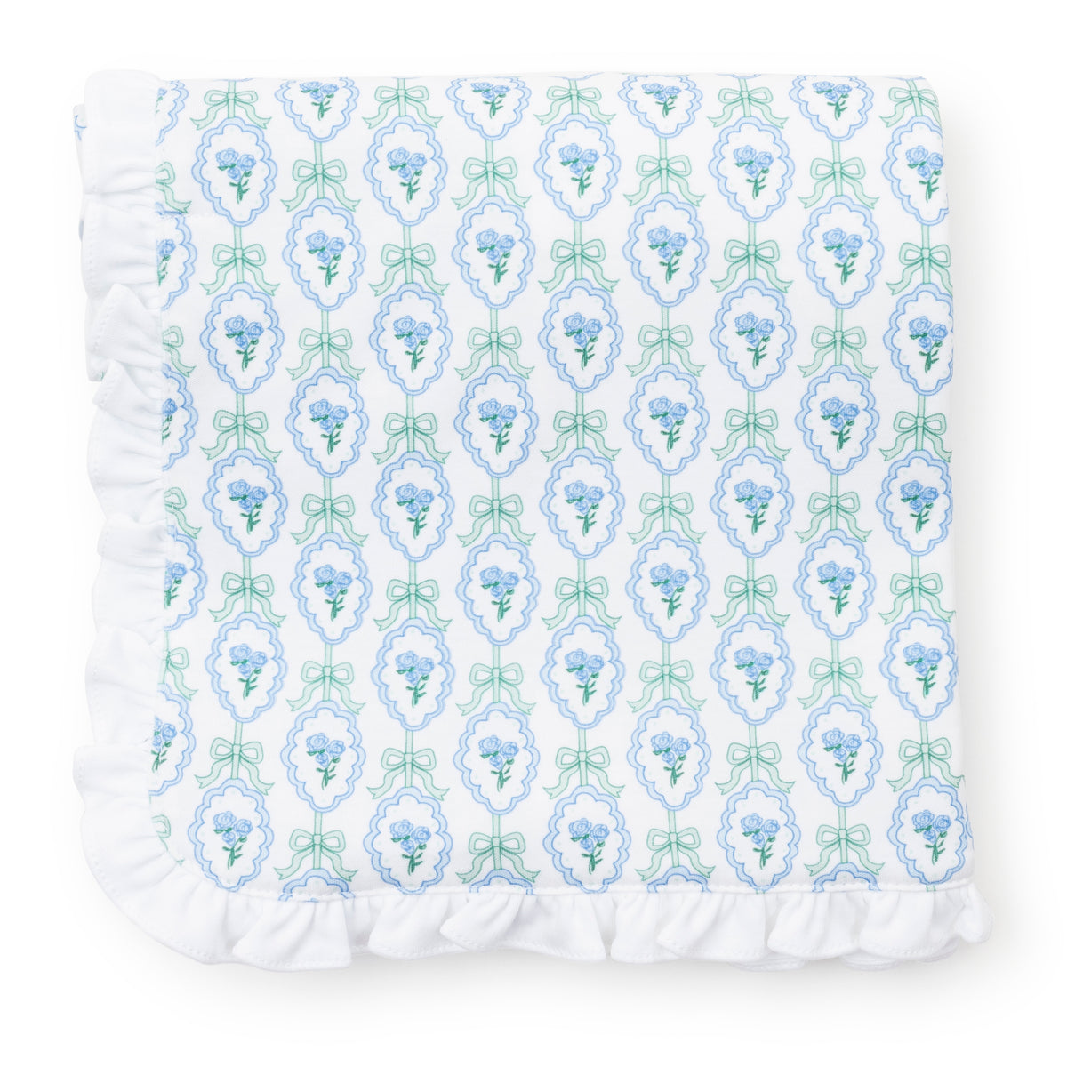 Everyday Ruffled Girls' Blanket Hampton Blooms Kidswear