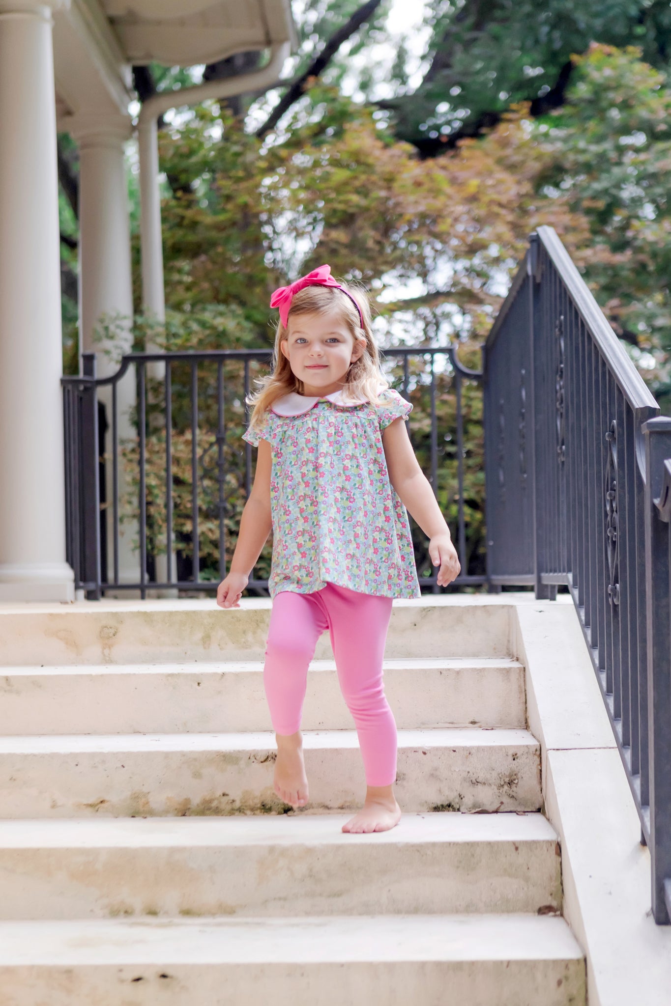 Buy Minden Girls' Legging Set Arboretum Floral kids clothing online