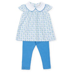 Everyday Minden Girls' Legging Set - Hampton Blooms Kidswear