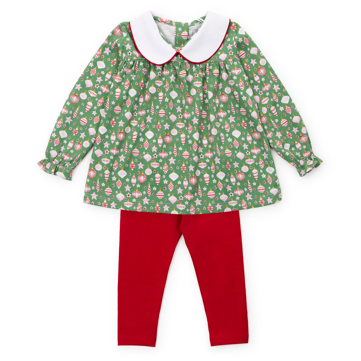Morgan Set Girls' Legging Set Retro Ornaments