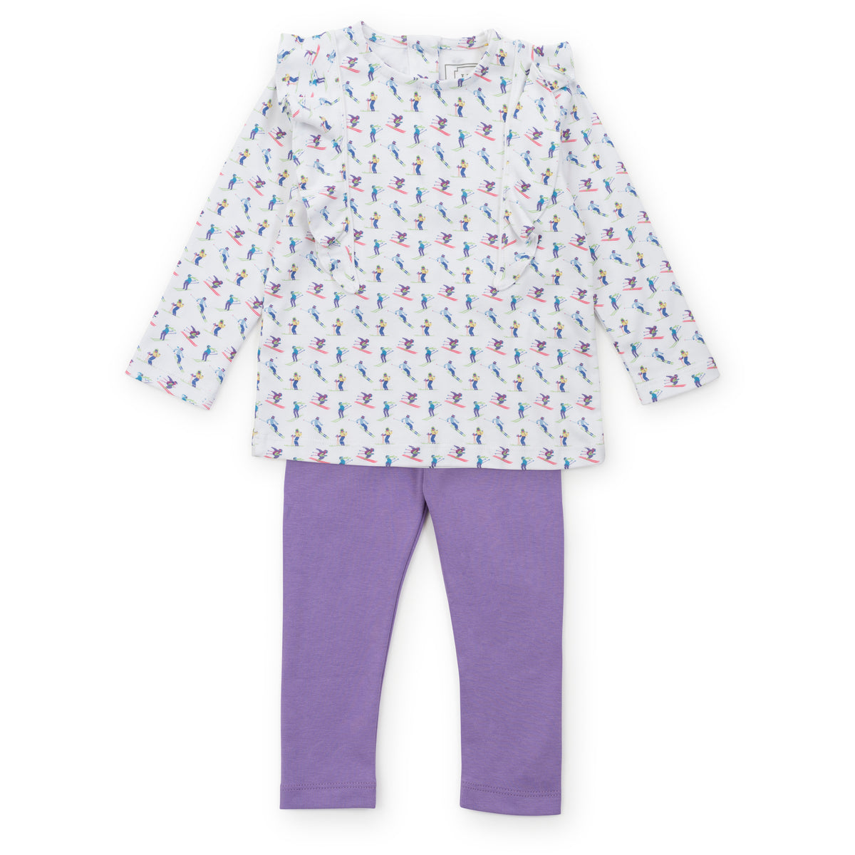 Everyday Olive Set Girls' Legging Set Hitting the Slopes Kidswear
